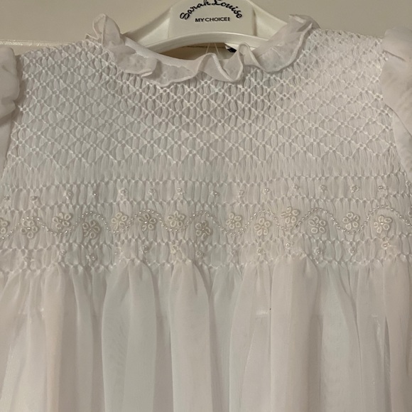 Christening/Baptism/Wedding Gown, beads embroidery - Picture 2 of 7